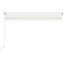 Voir la diapositive 3 : VIDAXL Auvent manuel retractable 400x350 cm Creme