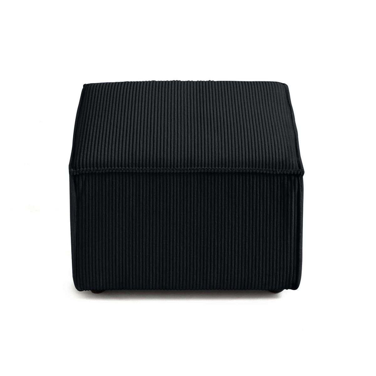 LISA DESIGN Arty - pouf d'appoint - en velours côtelé