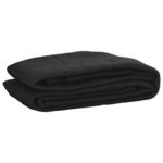 VIDAXL Filet de conteneur PEHD 4 x 8 m Noir