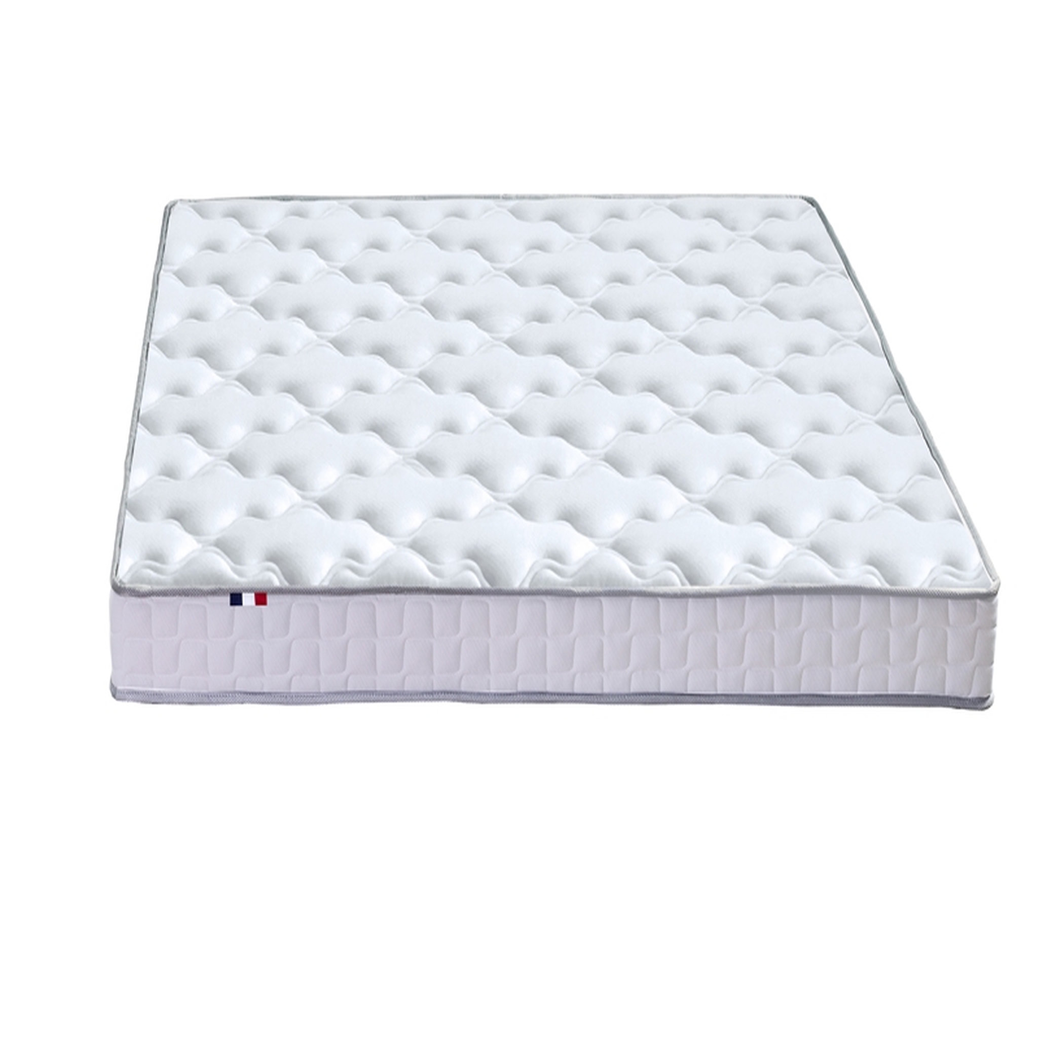 Voir la diapositive 2 : Matelas mousse 160x200 cm accueil latex, 3 zone AVIGNON