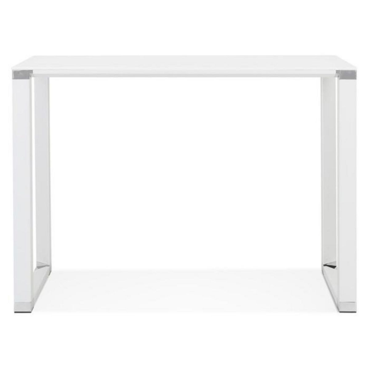 Paris Prix Bureau Design en Verre  Zaho  140cm Blanc