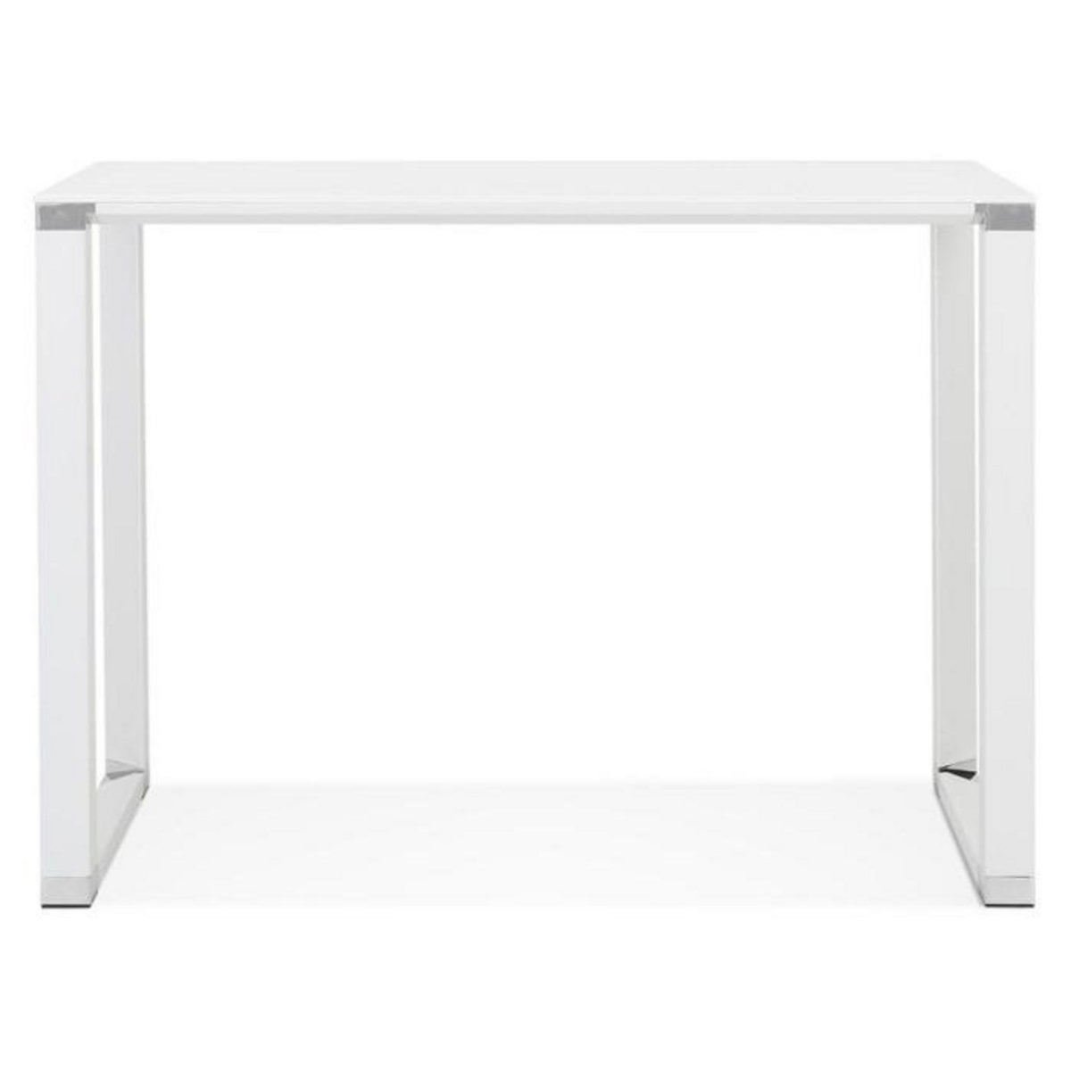 Paris Prix Bureau Design en Verre  Zaho  140cm Blanc
