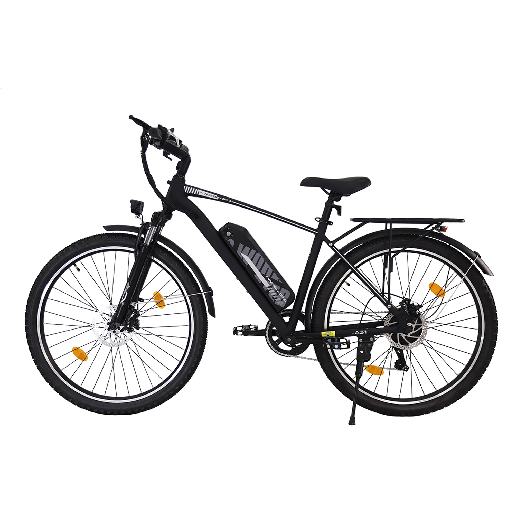Voir la diapositive 2 : AVDL Vélo électrique avdl a31, batterie 36 v 12,8 ah, 27,5 pouces, noir