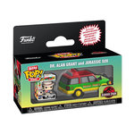 Funko Figurine Funko Bitty Pop Rides Jurassic Park Dr. Alan Grant and Jurassic SUV