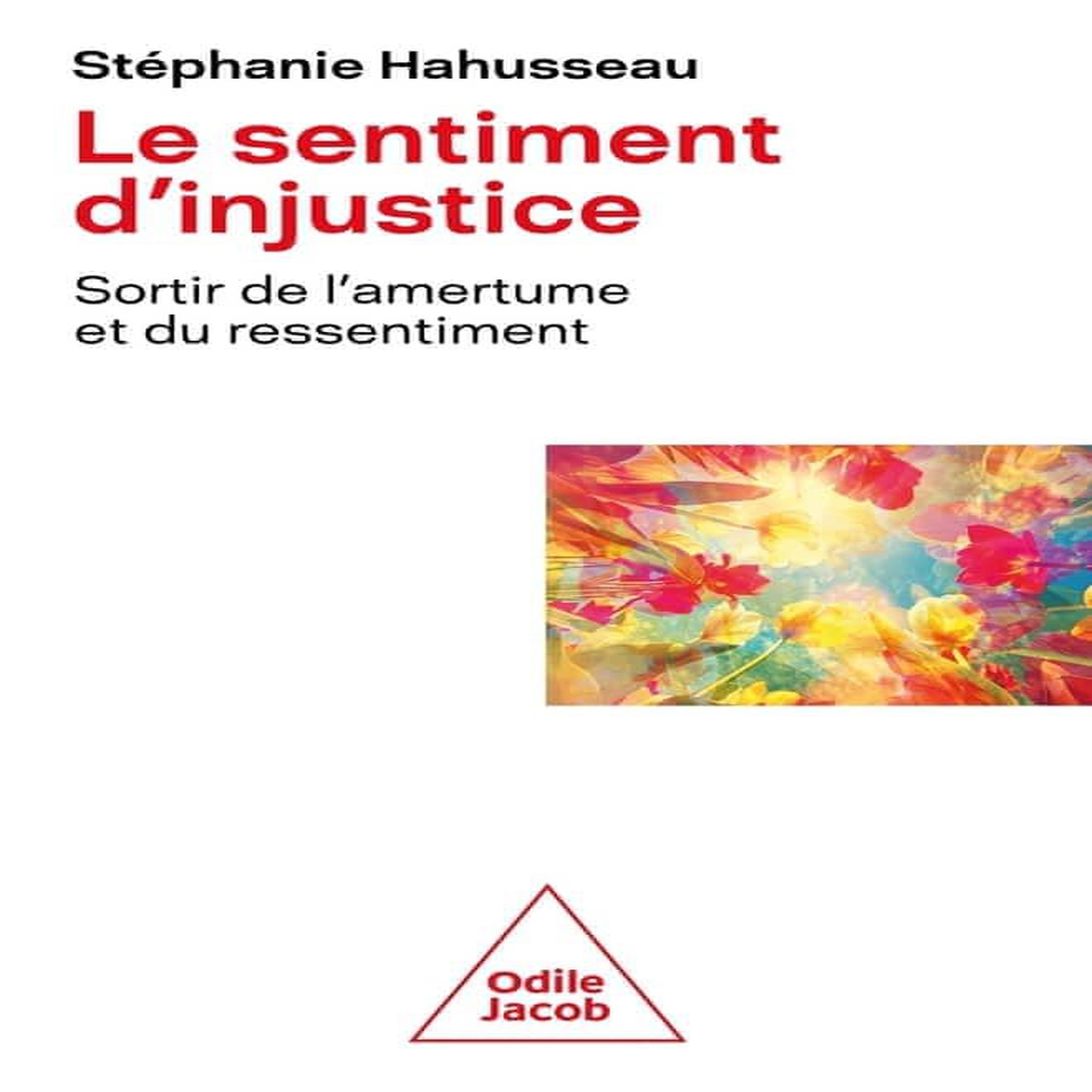 LE SENTIMENT D'INJUSTICE. SORTIR DE L'AMERTUME ET DU RESSENTIMENT, Hahusseau Stéphanie