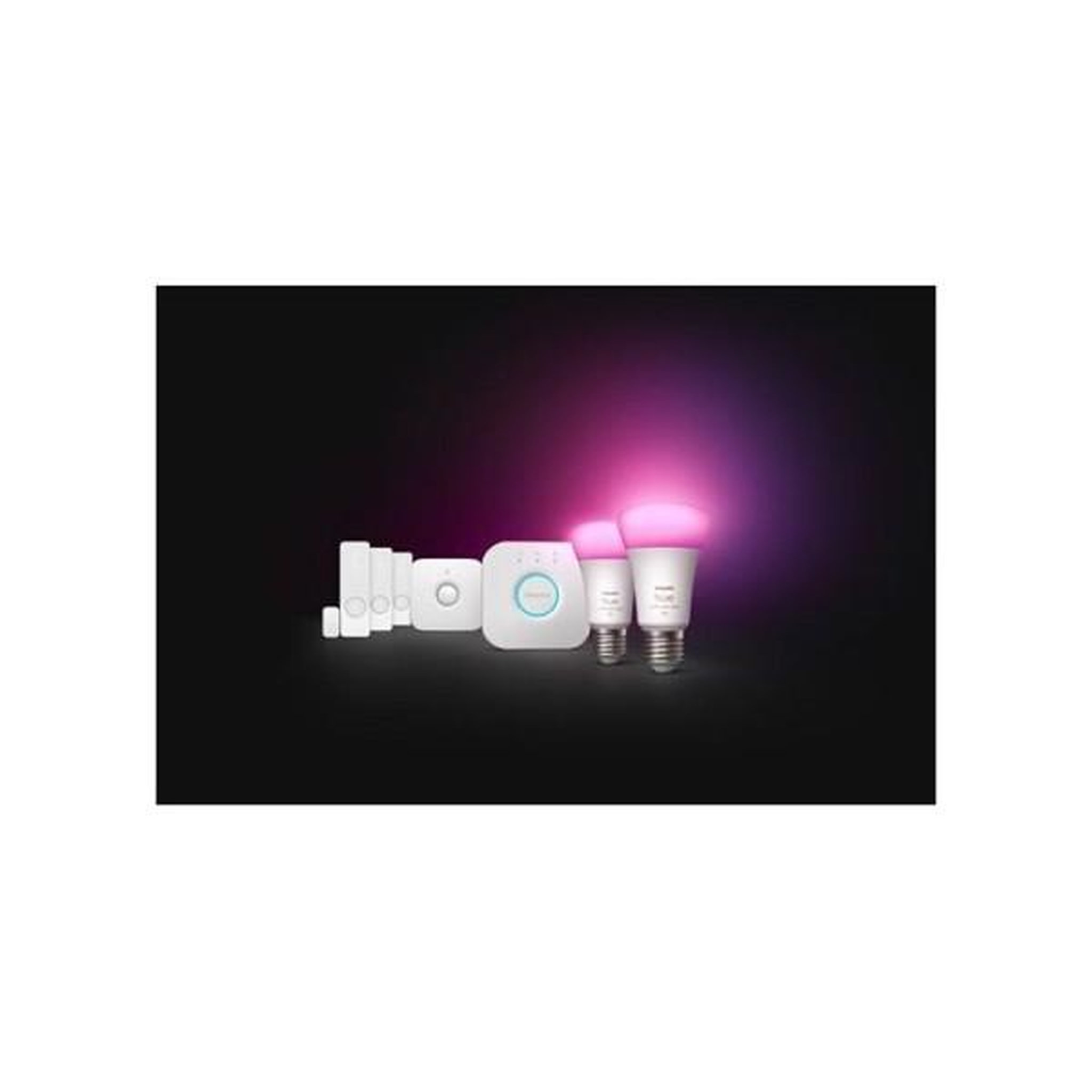 Voir la diapositive 3 : PHILIPS HUE Ampoules connectées - PHILIPS HUE - E27 - Kit de démarrage - 2 ampoules - Détecteurs de contact