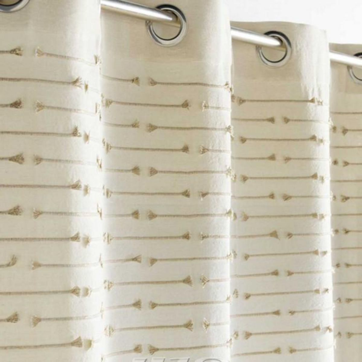 Paris Prix Rideau à Œillets  Golden Sunset  140x240cm Naturel