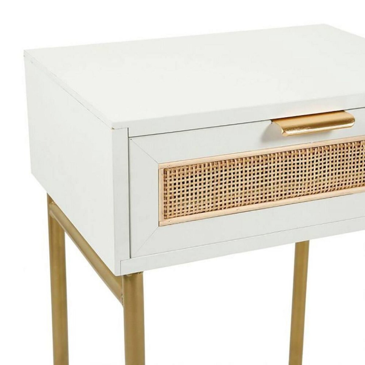 OSTARIA Chevet bois Elsa blanc