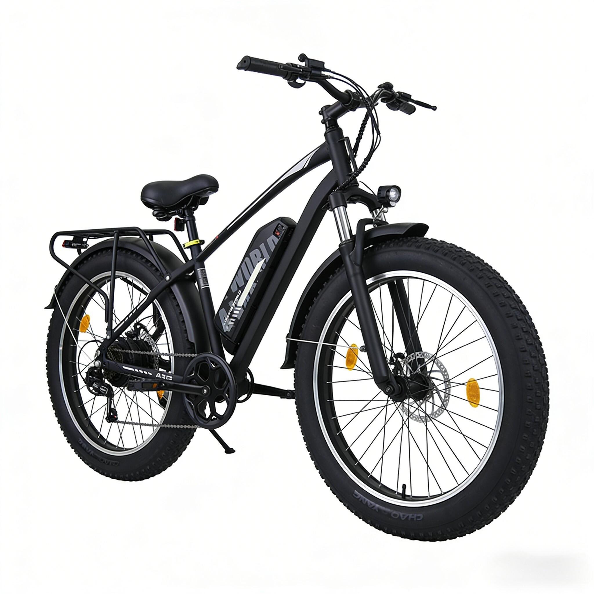 Voir la diapositive 2 : AVDL Vélo électrique a35, pneus larges 26 pouces