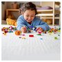 LEGO Classic 11013 - Briques transparentes créatives, Set avec Animaux Lion, Oiseau, Tortue, Jeu de Construction Enfants +4 ans