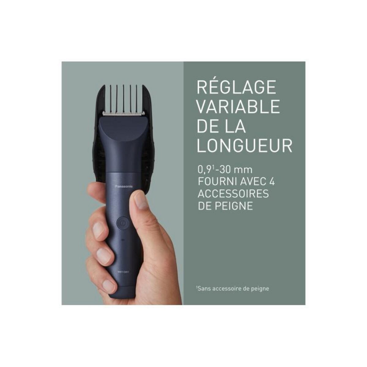 PANASONIC Tondeuse homme Panasonic ER CKL3 A301 MULTISHAPE NOIR