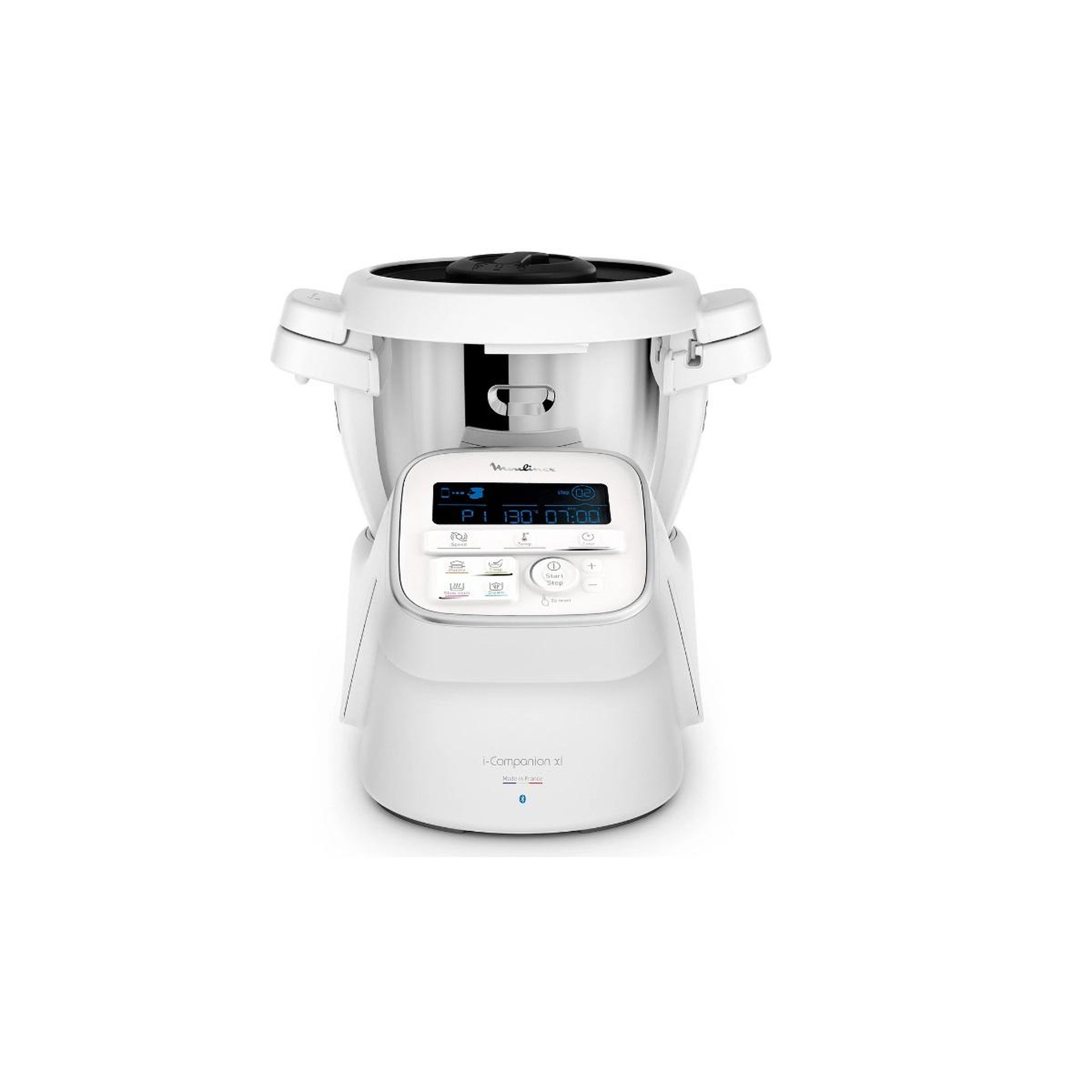 Voir la diapositive 1 : MOULINEX Robot cuiseur multifonctions 4.5l 1550w - hf901120