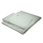 Tecplast Bâche de jardin 4 x 6 m Armée transparente en polyéthylène 170g/m2