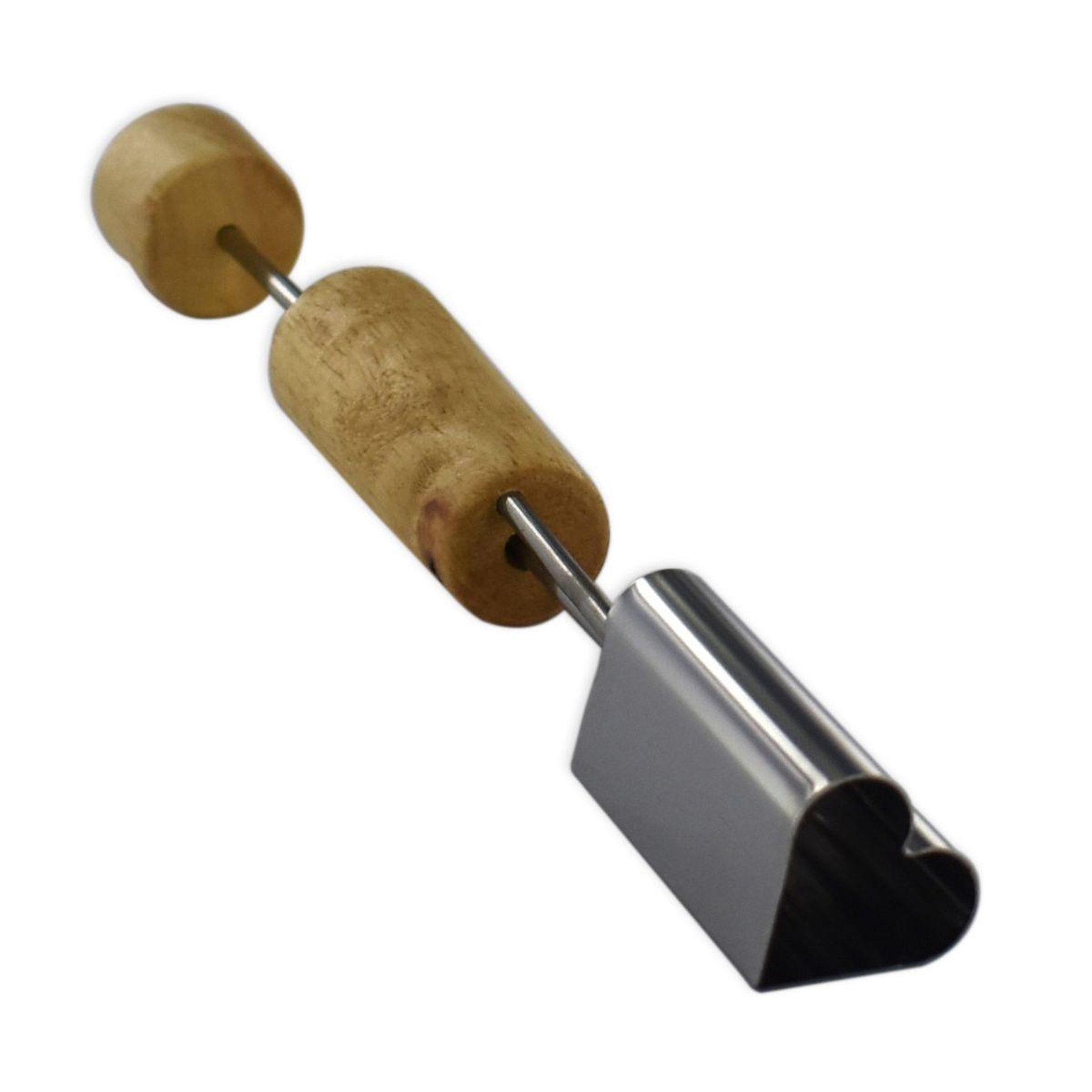 Voir la diapositive 4 : Fackelmann Coupe légumes coupe fromage petit cœur ou étoile 16 cm fackelmann nature