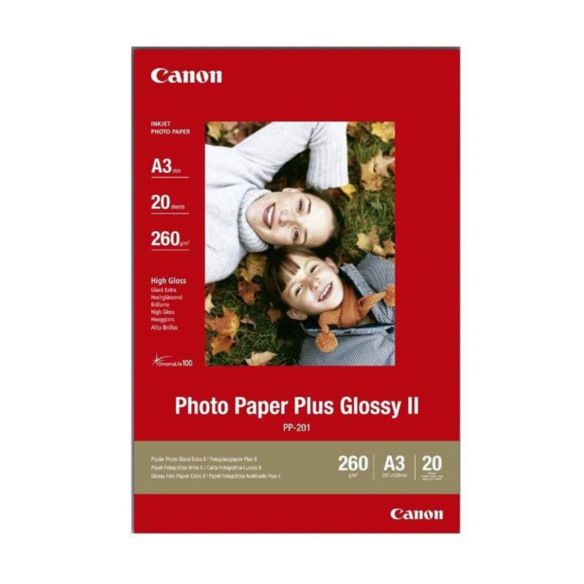 Canon CANON Papier photo A3 PP-201 260gr 20 feuilles