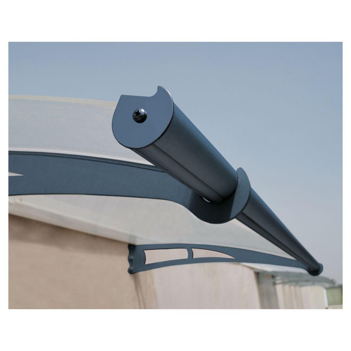 Canopia by PALRAM Marquise - Anthracite - 91-5x150-5cm - AQUILA 1500