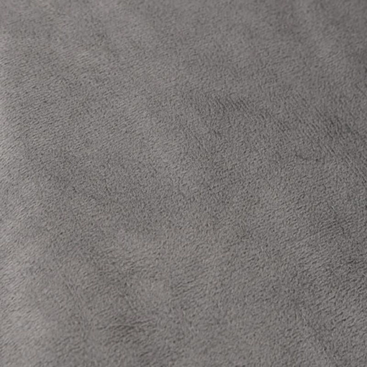 VIDAXL Couverture lestée avec housse Gris 138x200 cm 6 kg Tissu
