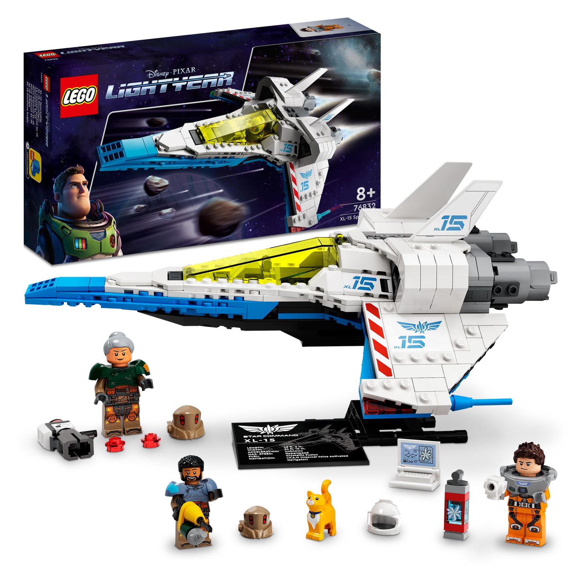 Voir la diapositive 2 : LEGO Disney 76832 Le Vaisseau Spatial XL-15 Buzz l'Éclair