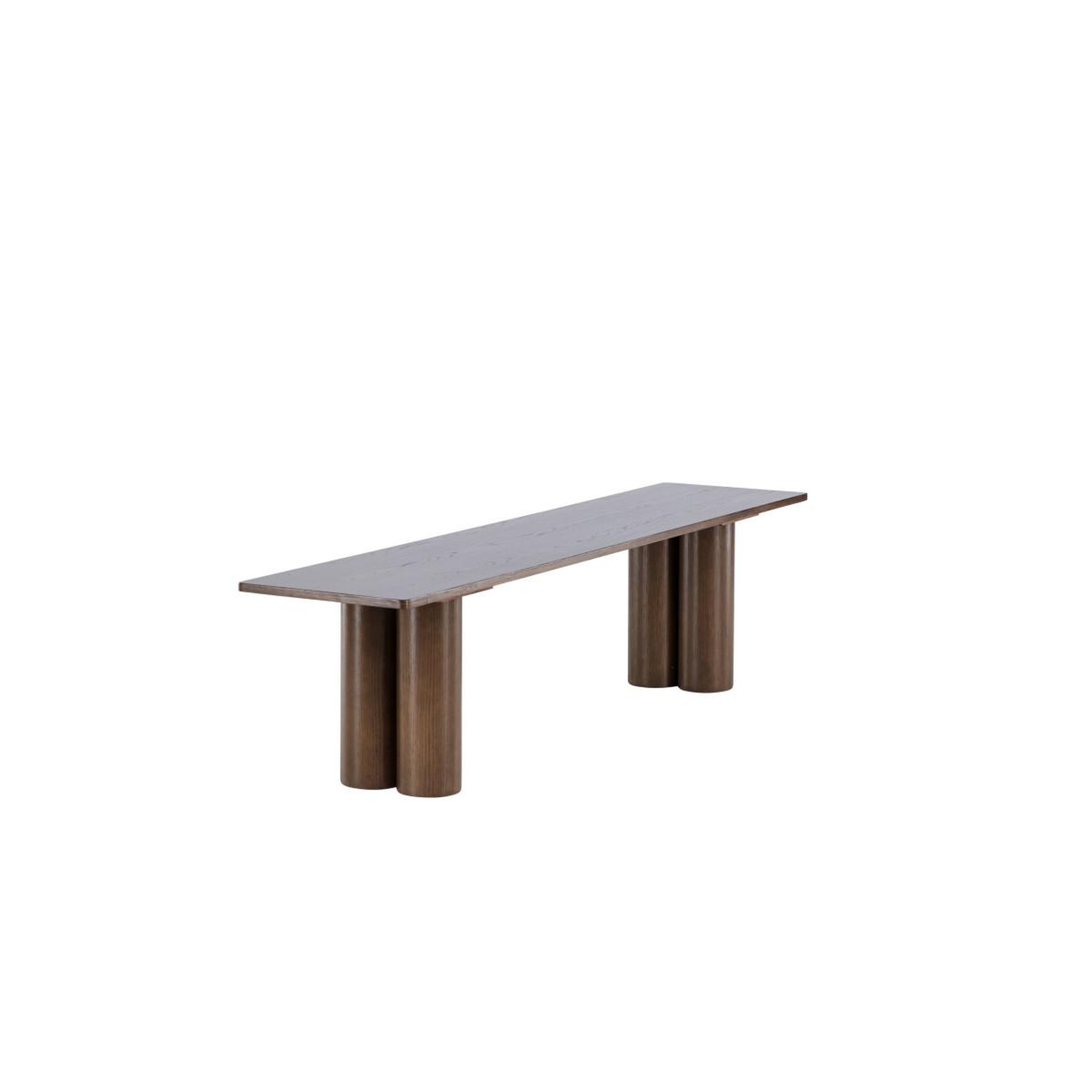 Voir la diapositive 3 : Paris Prix Banc design  olivia  180cm moka