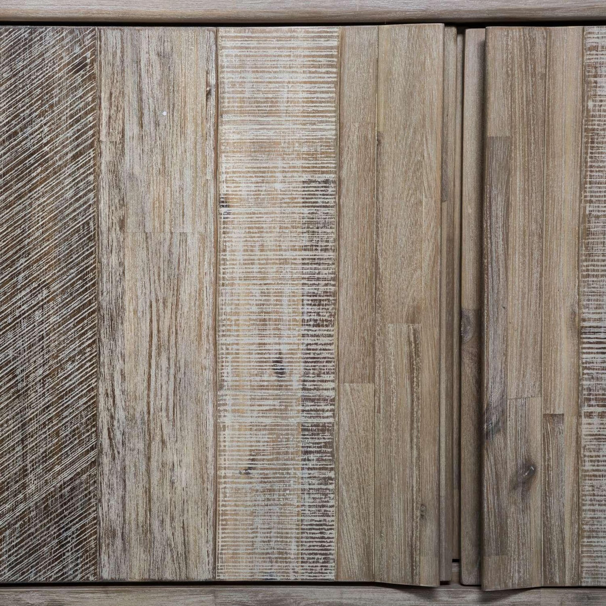 ATMOSPHERA Buffet 3 portes en bois BANILA - Beige