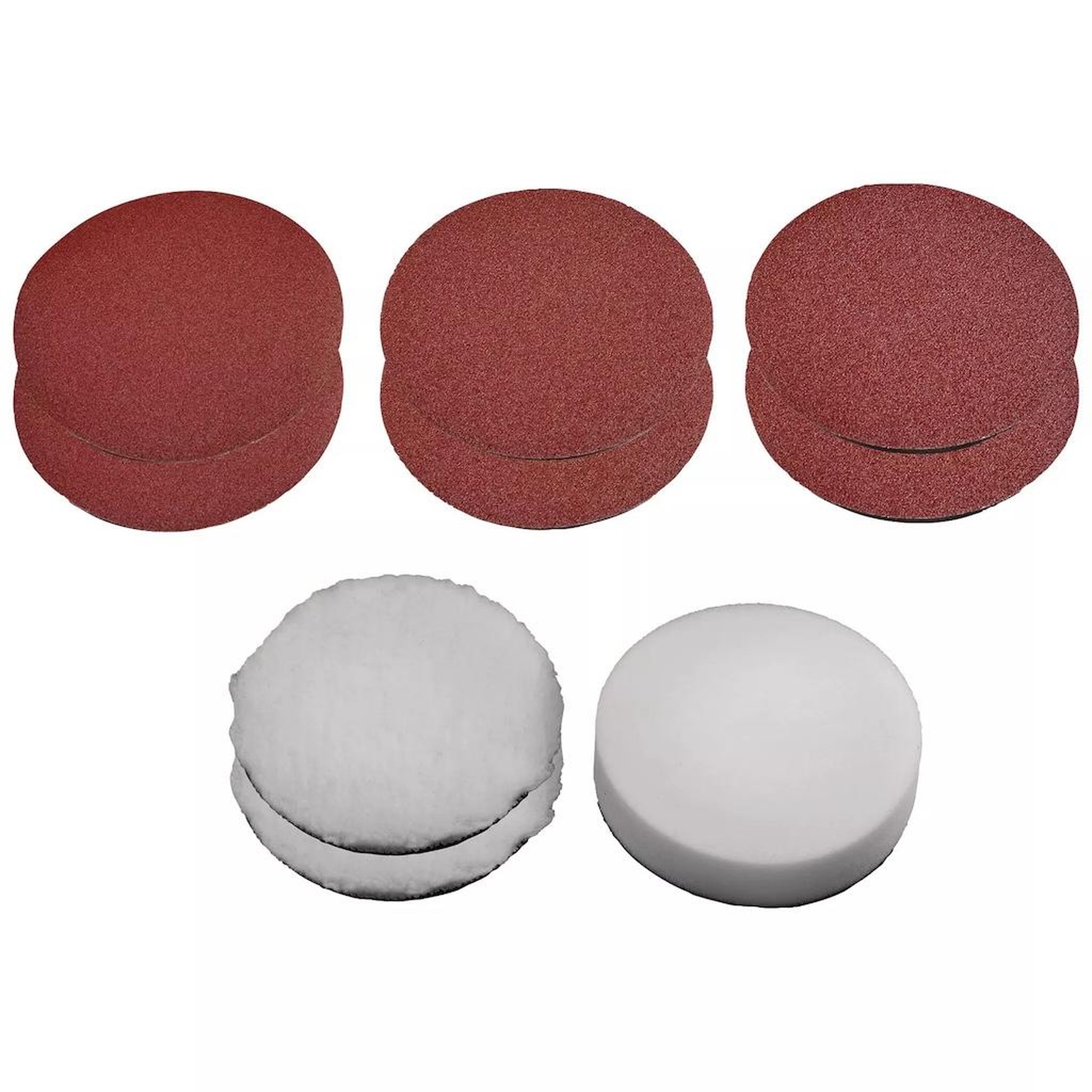 Einhell Kit de polissage et de ponçage Ø 150 mm – 10 pièces