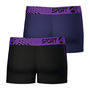 Voir la diapositive 4 : Athena Lot de 2 boxers homme Air Performance