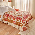 ATMOSPHERA Dessus de Lit  Sienna  240x260cm Terracotta