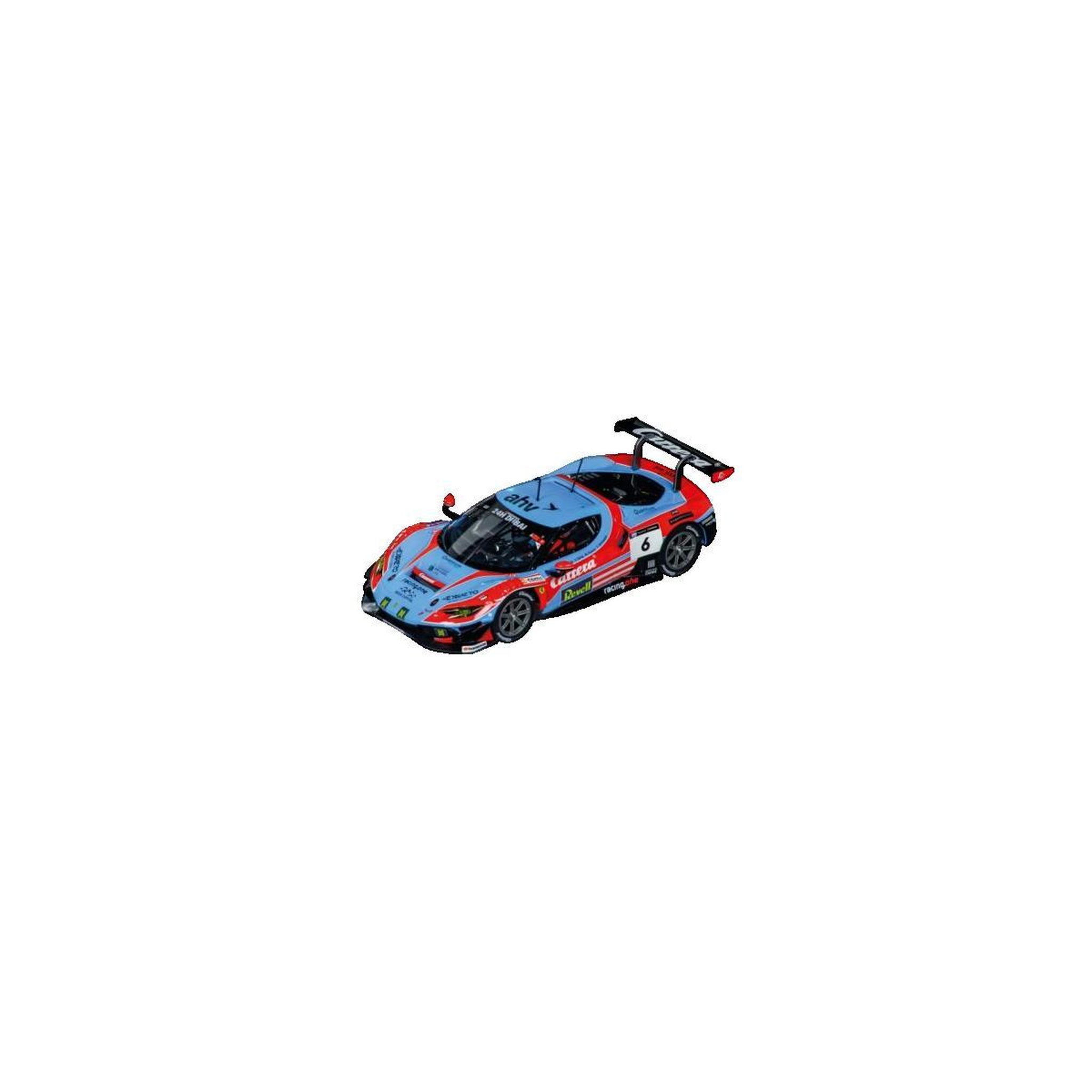 Voir la diapositive 2 : Carrera Voiture miniature Carrera Ferrari 296 GT3 rouge