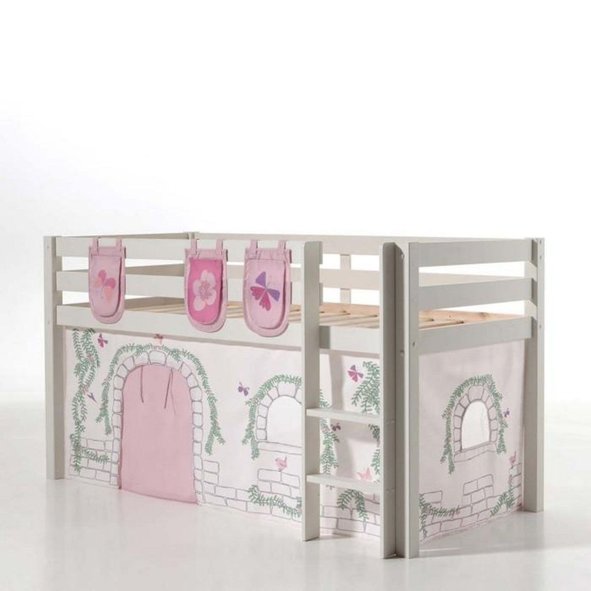 Paris Prix Pack - Lit Enfant, Tente & 3 Pochettes  Pino Birdy  Blanc