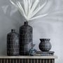 Voir la diapositive 4 : Paris Prix Vase Bouteille en Céramique  Japan  50cm Noir