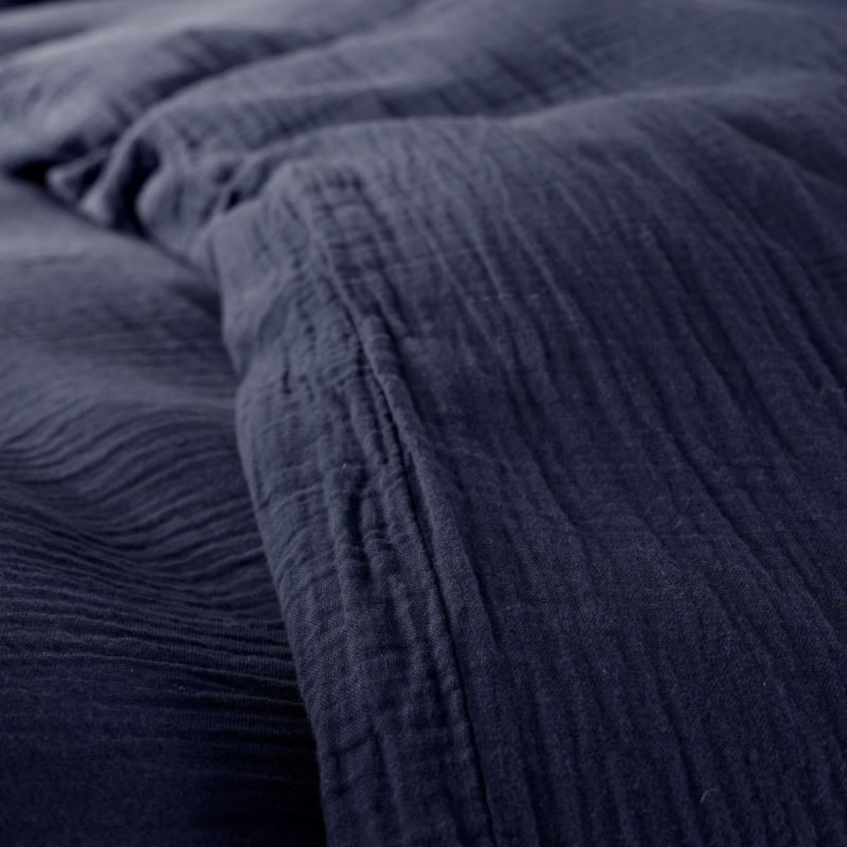 COTON PUR Parure de draps 4 pièces  Noah  Gaze de Coton pour lit 2 Places 160 cm