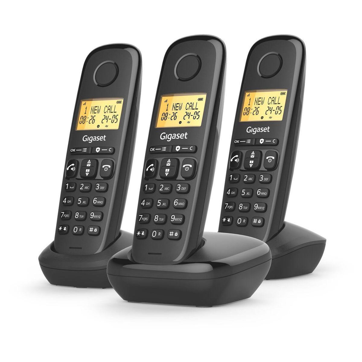 GIGASET Téléphone sans fil BASIC 100 TRIO