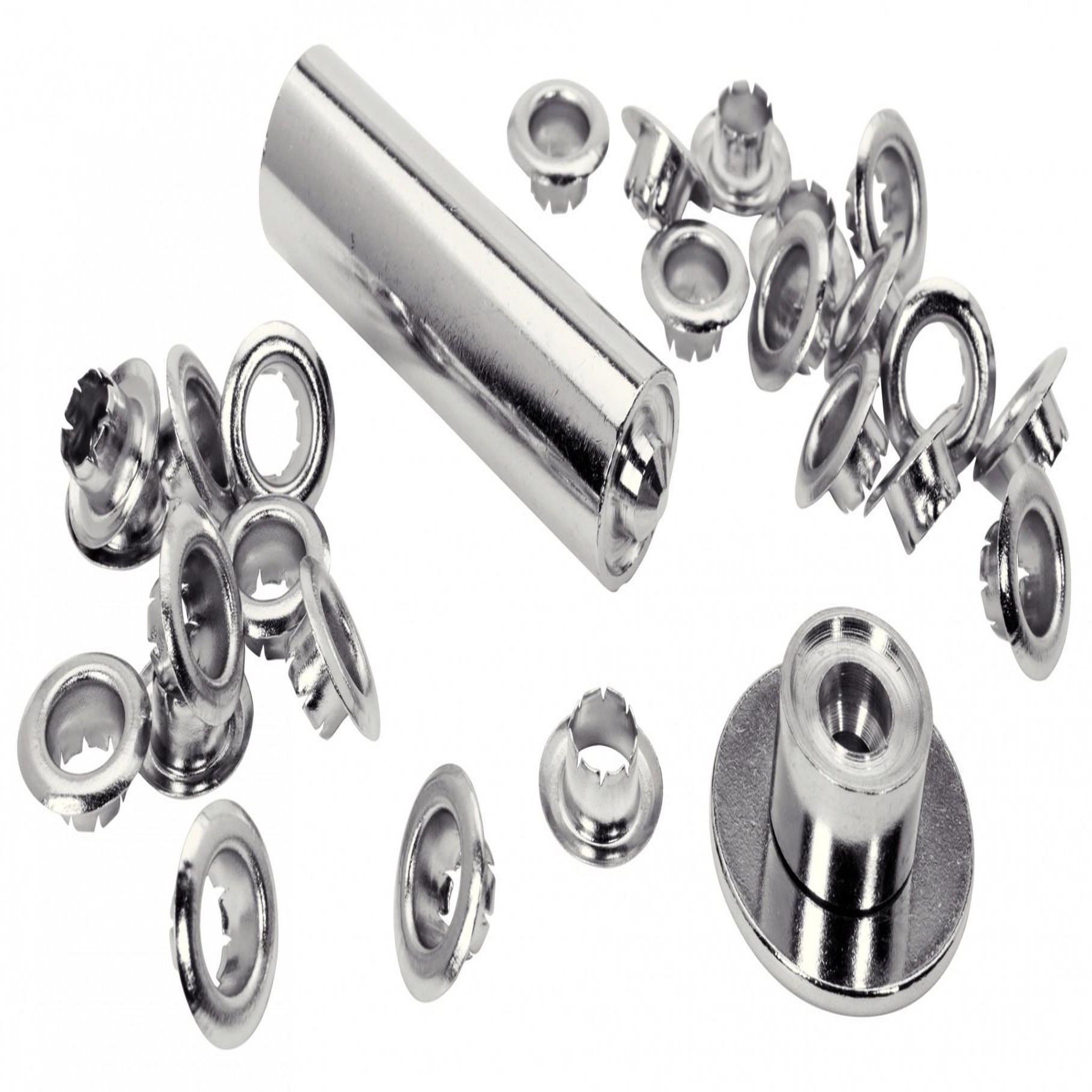 Rapid Lot de 25 oeillets acier Diam.8 RAPID
