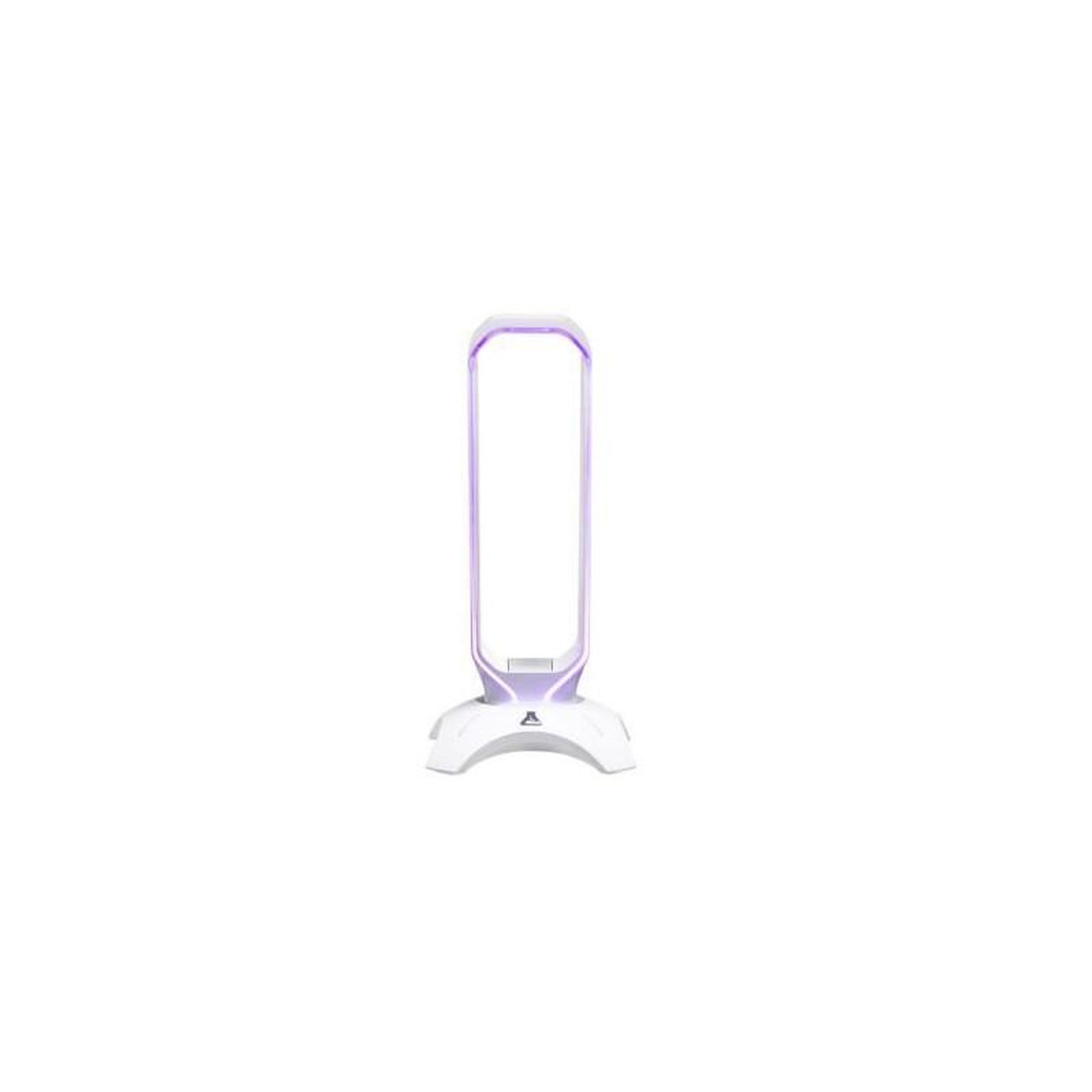 THE G-LAB Support pour Casque/Micro-Casque - THE G-LAB - K-STAND RADO - RGB USB - Blanc