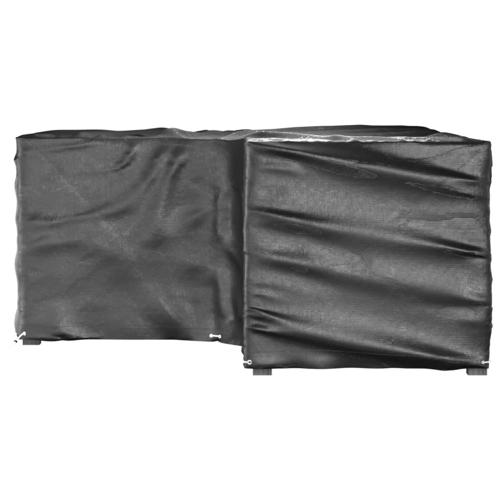 Voir la diapositive 4 : VIDAXL Housses de salon de jardin en forme de L 2 pcs 16 œillets