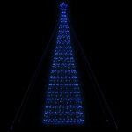 VIDAXL Arbre de Noël lumineux conique 1534 LED bleu 503 cm