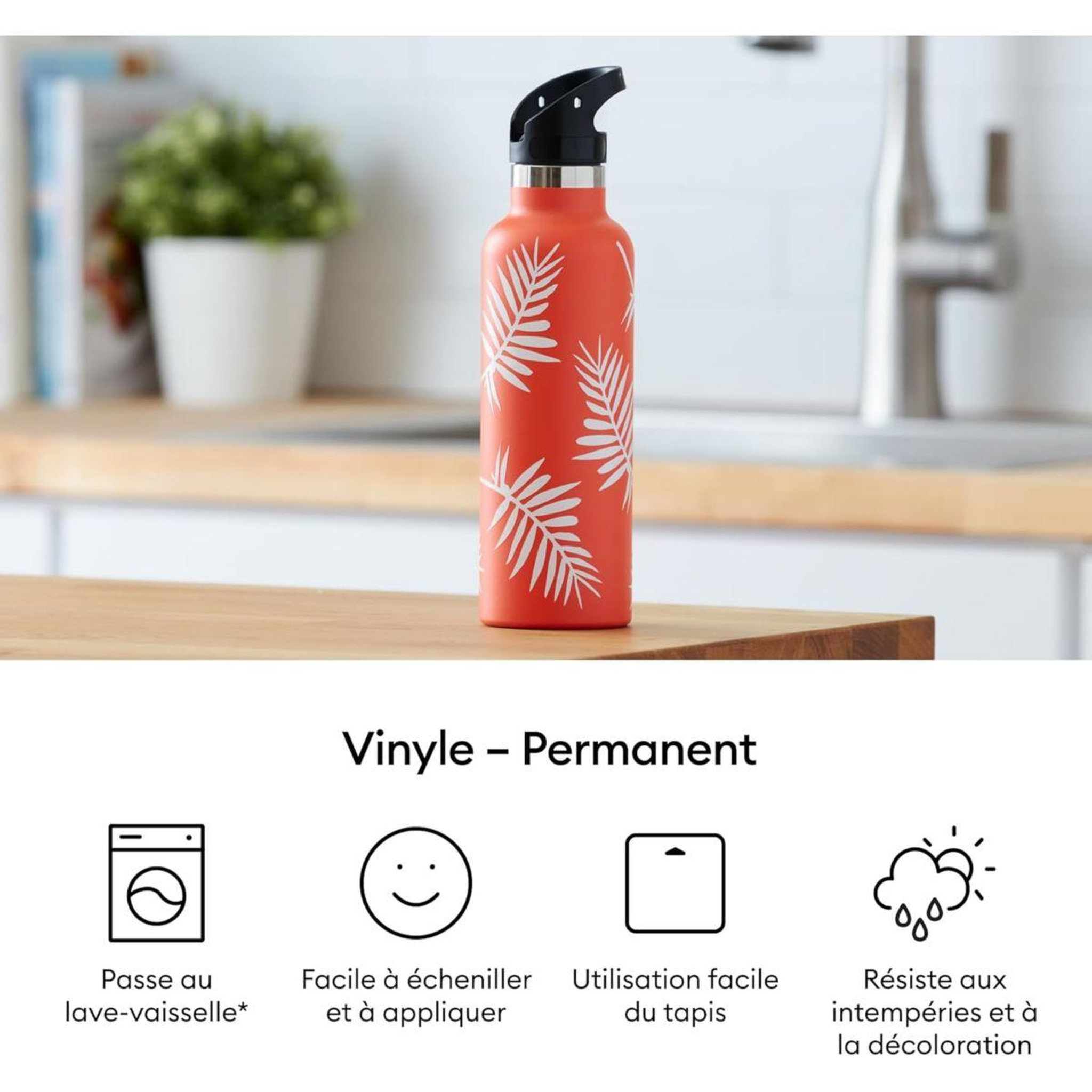 Voir la diapositive 4 : CRICUT Accessoire premium vinyl permanent 30x120cm (gold)
