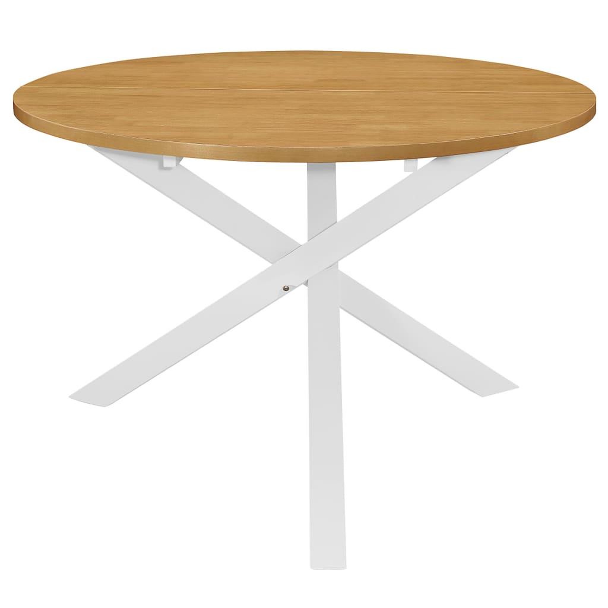 Voir la diapositive 2 : VIDAXL Mobilier de salle a manger 5 pcs MDF Blanc