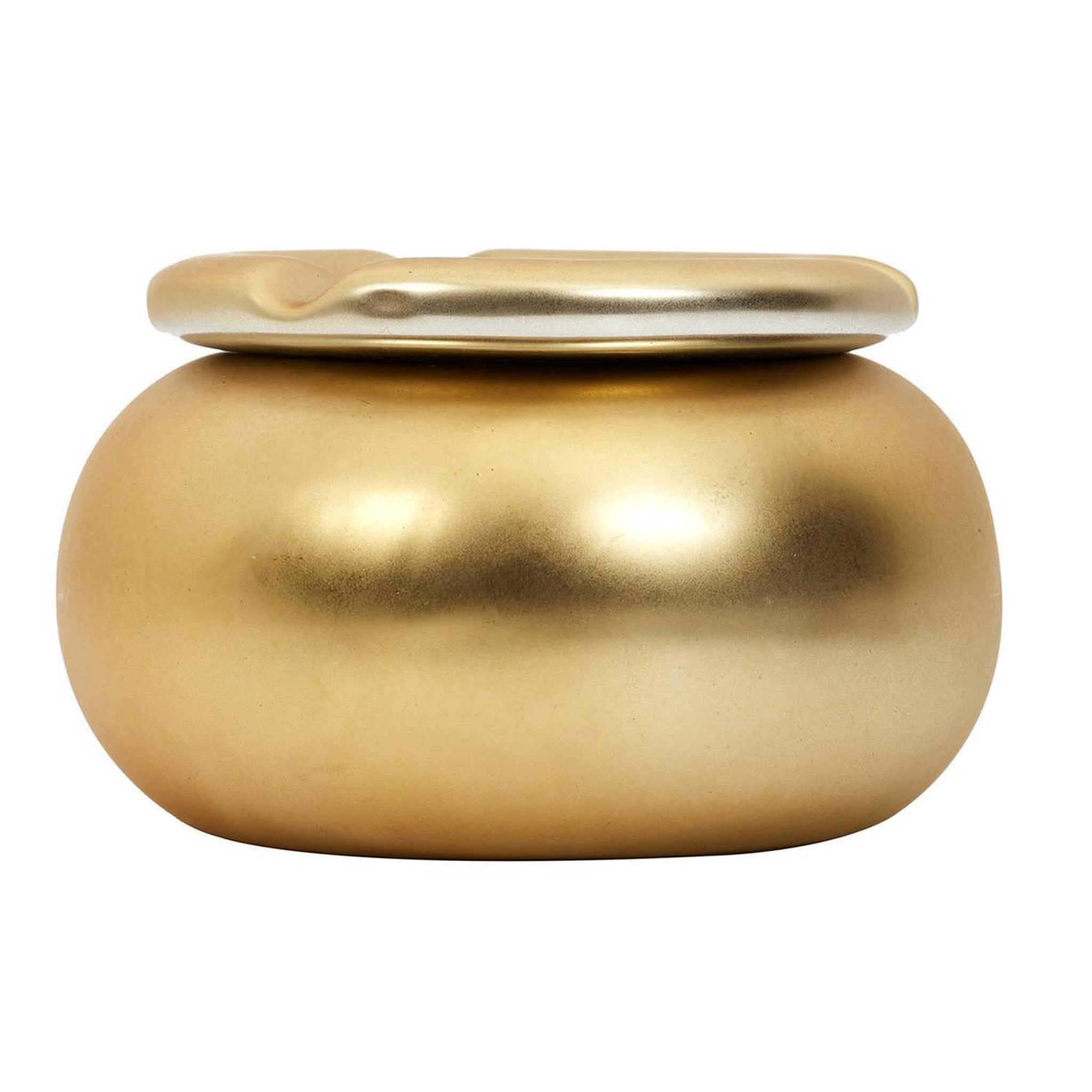 Voir la diapositive 2 : The Home Deco Factory Cendrier Marocain Déco  Royal  10cm Or