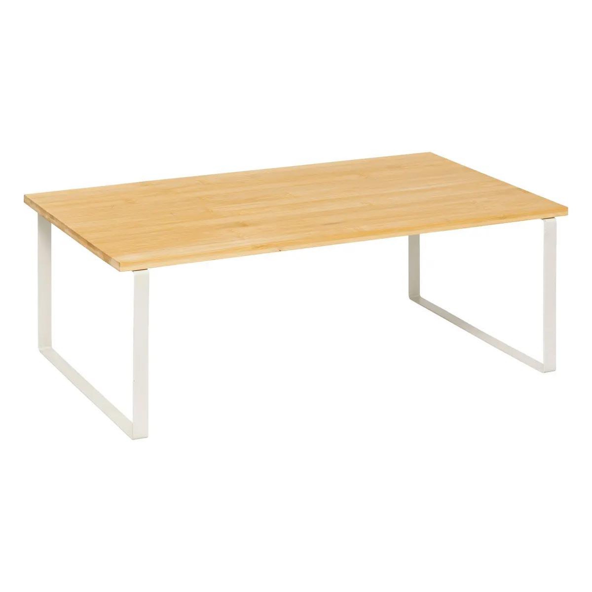 FIVE Étagère de Cuisine en Bambou  Ordera  50cm Naturel & Blanc