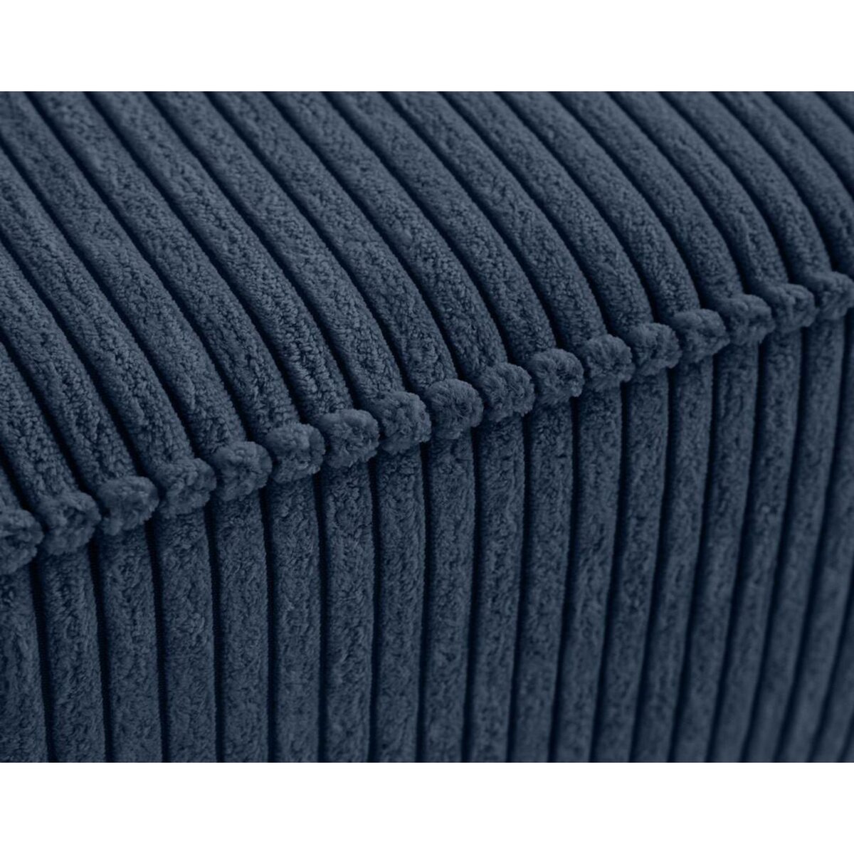 LISA DESIGN Charlie - pouf - pieds hauts - en velours côtelé