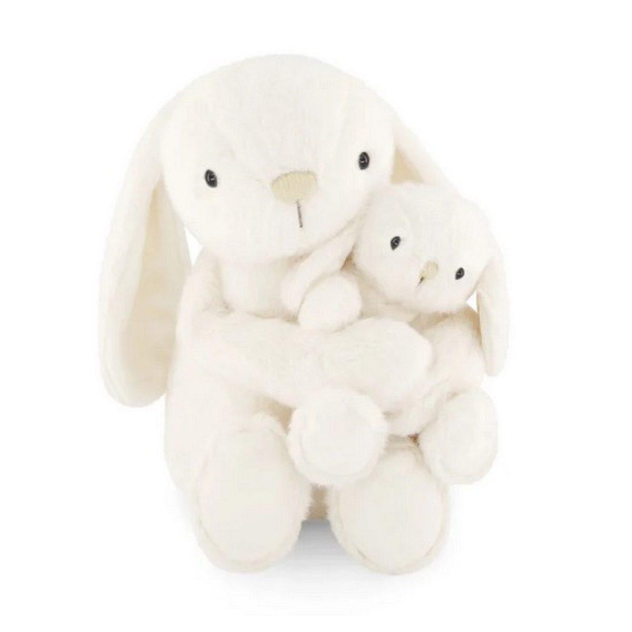 TINY HARLOW Snuggle bunnies - peluche frankie 30 cm marshmallow