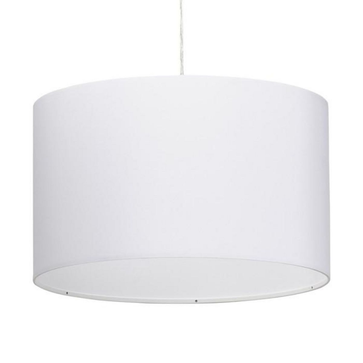 Paris Prix Lampe Suspension avec Abat-Jour  Fidelio  50cm Blanc