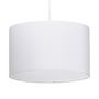 Voir la diapositive 3 : Paris Prix Lampe Suspension avec Abat-Jour  Fidelio  50cm Blanc