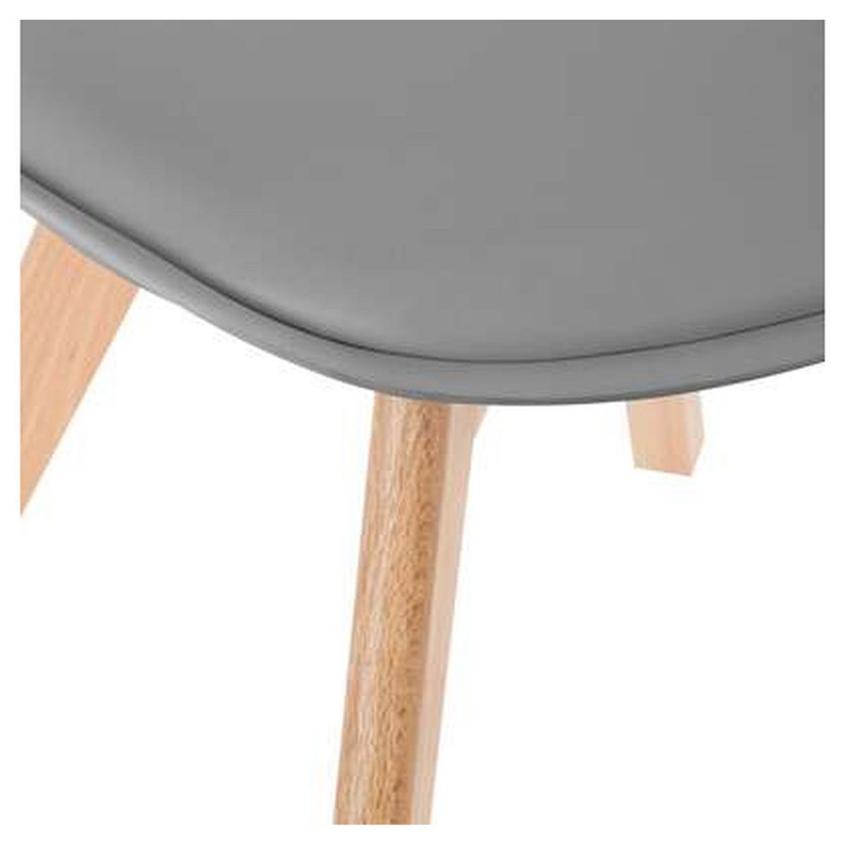 ATMOSPHÉRA Chaise style scandinave pieds bois massif