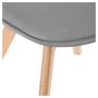Voir la diapositive 2 : ATMOSPHÉRA Chaise style scandinave pieds bois massif