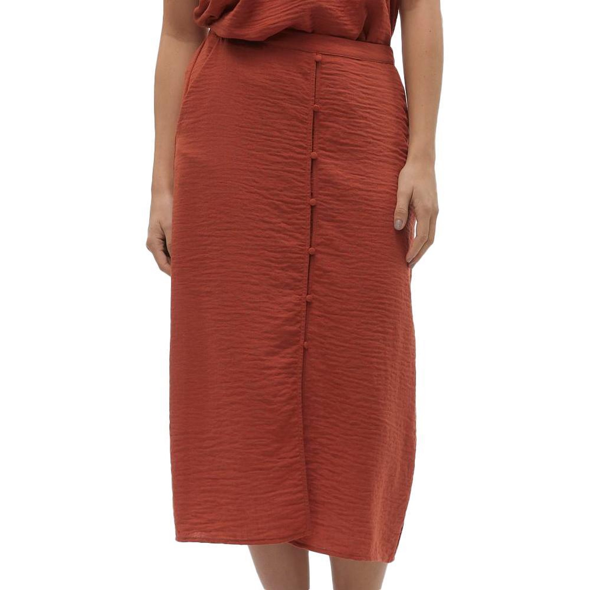 Vero Moda Jupe Rouge Femme Vero Moda Chris. Coloris disponibles : Rouge