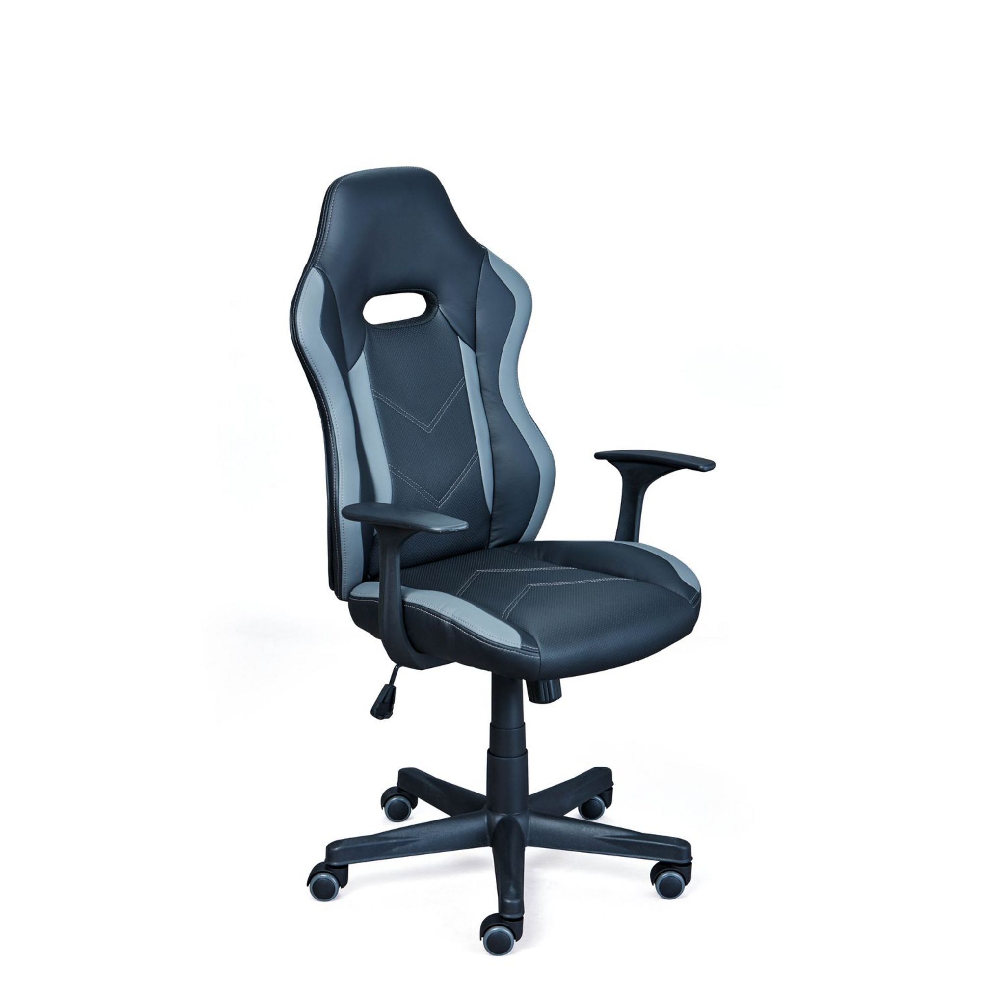 Fauteuil de bureau pivotant ajustable en hauteur HOME. Coloris disponibles : Rouge