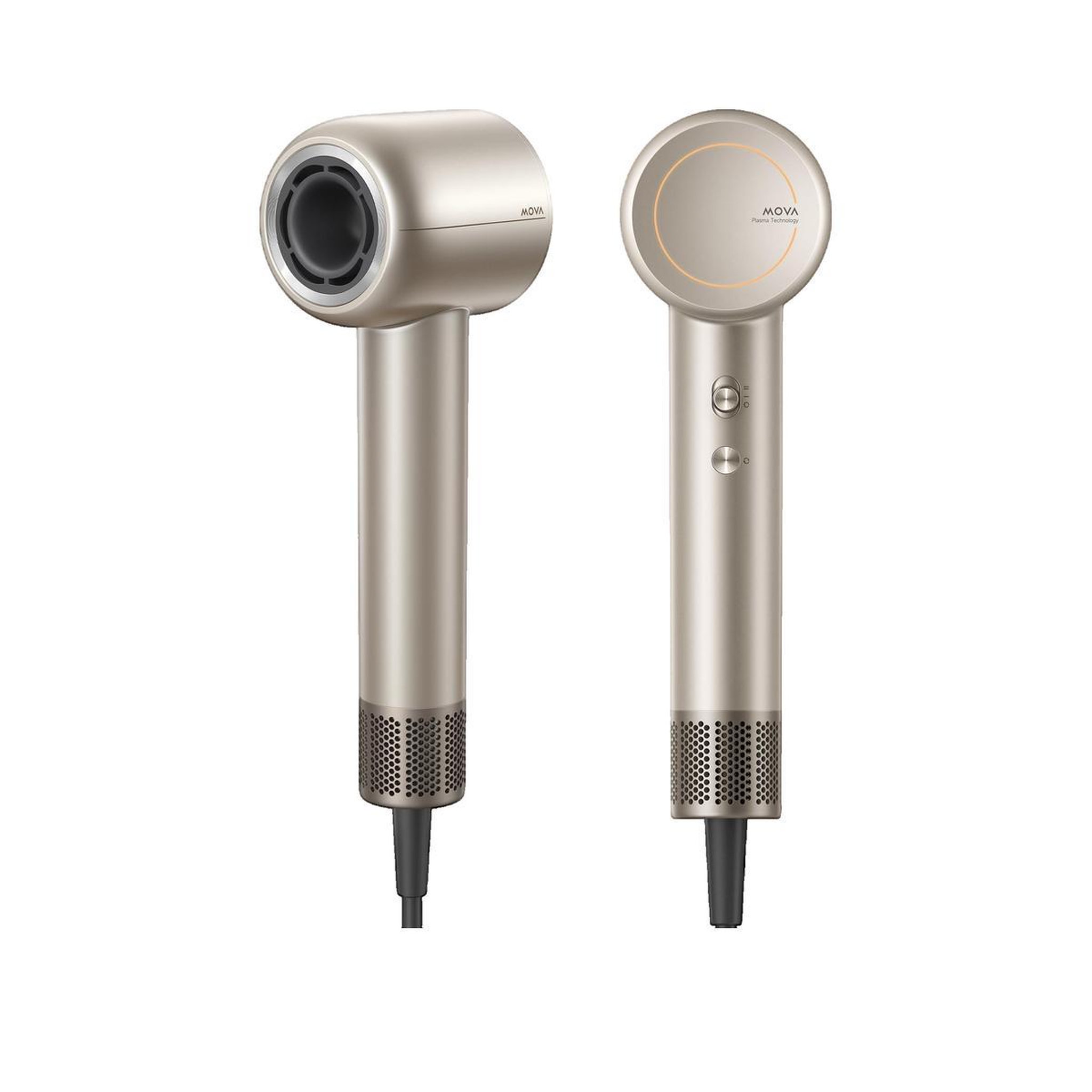 MOVA Sèche-cheveux MOVA Shine 10 Or avec Ionisation
