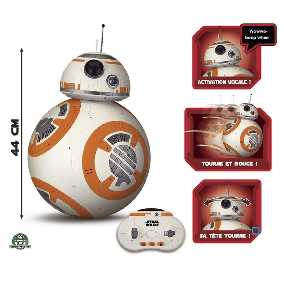 GIOCHI PREZIOSI BB8 robot droid